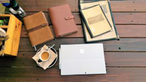 Personalised notebooks leather
